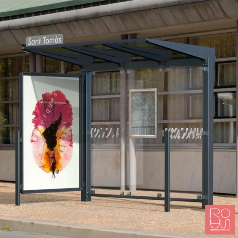 Marquesina parada d'autobús Venècia